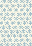 Metolius Pale Cerulean Paper Flower Wallpaper Pattern