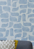 Chatty Wallpaper (Azurite Blue)