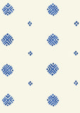 Metolius Cobalt Dobby Wallpaper Pattern