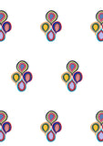 Metolius Concentric Teardrops Wallpaper Pattern